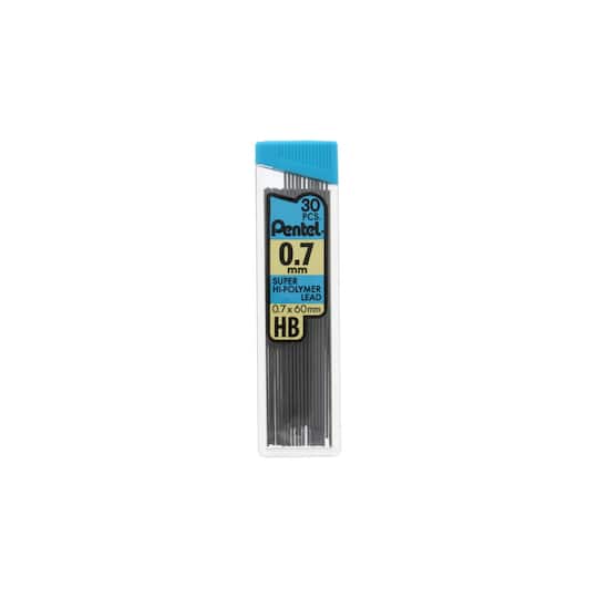 Pentel® 0.7mm HB Super Hi-Polymer Lead Refills, 30ct.